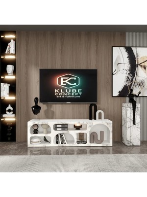 Klubeconcept Ovalflow Tv Ünitesi Bohem Kişiye Özel Üretim Özel Tasarım 160 cm
