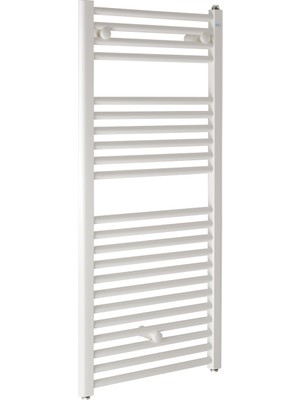E.c.a 5X11 Beyaz Havlupan 50X110 cm 21MM 23 Borulu Dekoratif Isıtıcı ve Kurutucu