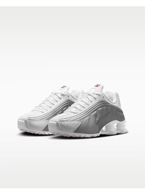 Nike Shox R4 (Gs) CW2626 101 (Dar Kalıptır 1 Beden Büyük Alınız)