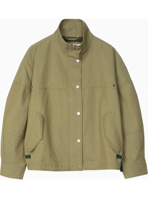 3.1 Phillip Lim Cropped Balloon Dik Yakalı Oversize Kadın Ceket