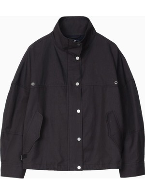 3.1 Phillip Lim Cropped Balloon Dik Yakalı Oversize Kadın Ceket