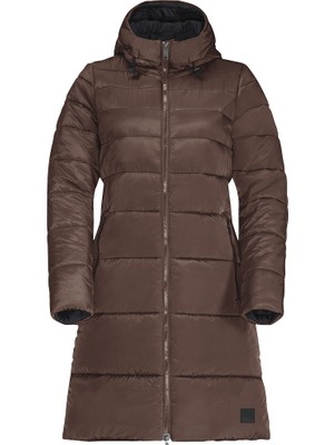 Jack Wolfskin Eisbach Kadın Kahverengi Outdoor Ceketi