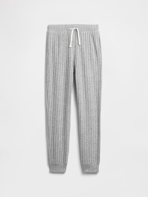 Gap Kız Çocuk Gri Relaxed Cozy-Rib Jogger Eşofman Altı
