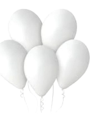 Gemar Vagon Balon 12  30CM 100LÜ Beyaz