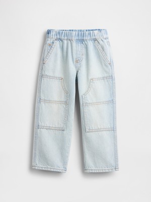 Gap Erkek Bebek Mavi Pull-On Baggy Carpenter Jean Pantolon