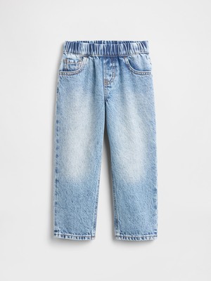 Gap Erkek Bebek Mavi Pull-On Baggy Jean Pantolon