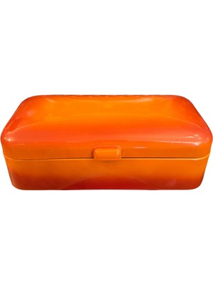 TT Büyük Boy Avrupa Emaye Ekmek Kutusu 48 cm 24 cm 17 cm Ölçülerinde
