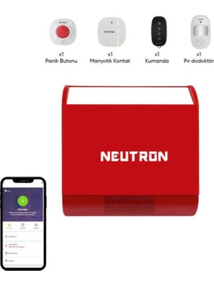 Fırsatkolik Kablosuz Akıllı Dış Mekan Kablosuz Alarm Seti