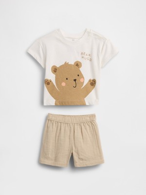 Gap Bebek Bej Brannan Bear Outfit Set