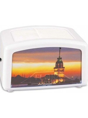 MiraLive Yatay Peçetelik Beyaz -F030