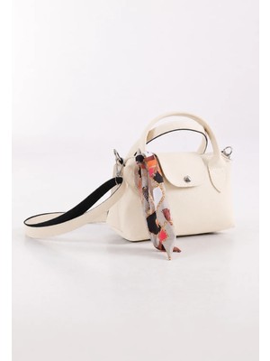 Kumru Studio Luna Krem Mini Bag Kadın Omuz Çantası