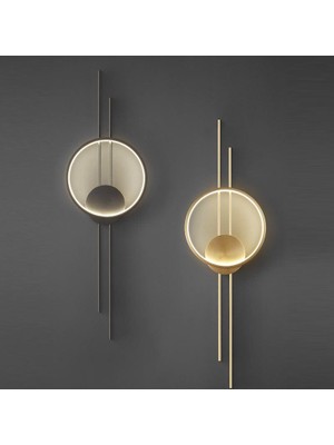 Minel Dekor LED Lıghtıng Aplik Luna Model 70 cm