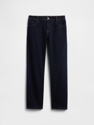 Gap Erkek Çocuk Koyu Mavi Slim Sweatpant Jean Pantolon