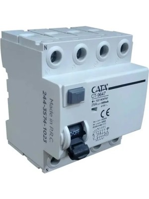 Cata CT-9647 25A Kaçak Akım Rölesi 300MA Trifaze 6ka