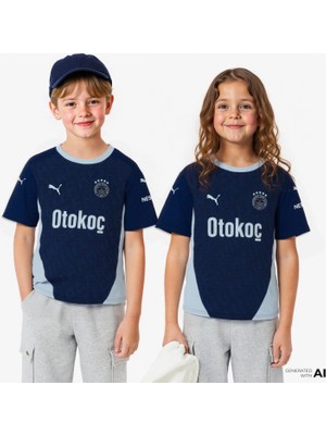 Puma 775378-09 Fenerbahçe 24/25 Alternatif Çocuk Üçüncü Forması Lacivert
