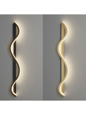 Minel Dekor Mınel Dekor Modern LED Aplik Çubuk Es Model 70 cm Yana Işık Yönü ile 2G10 Duy Tipi