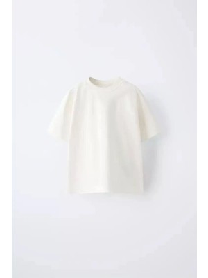 La'ciel Paris Laciel Paris Basic Beyaz Çocuk Tshirt