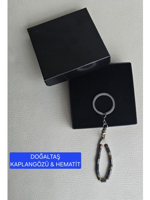 Mavi Fener 1001 Avm Doğaltaş Anahtarlık