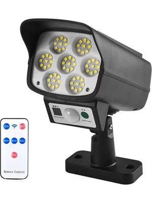 Belirtilmemiş SH-863A Kamera Görünümlü Hareket Sensörlü 63 Ledli Solar Lamba
