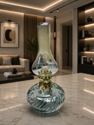 Plant Home Power Mix Vintage Şıklık, Modern Dokunuş - Cam Gaz Lambası