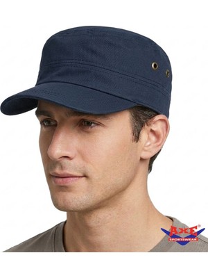 Axe Sportswear Yazlık Arkası Cırtlı Ayarlanabilir Castro Cap Kep Avcı Model Şapka