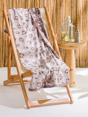 Lc Waikiki Yeni Sezon Desenli Kadın Plaj Havlusu 70X150 cm