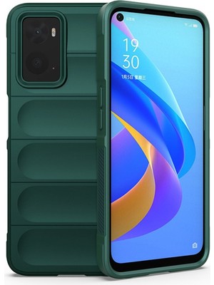 Fırsatkolik Realme 9i 4g Kılıf Optimum Silikon - Koyu Yeşil