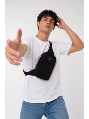 The Modawest Telefon Bölmeli Bel ve Çapraz Omuz Çanta Suya Dayanıklı Polyester Günlük Kullanım