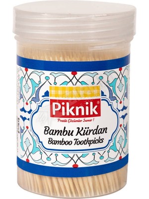 3 Adet Piknik Bambu Jelatinli Kürdan 200'LÜ