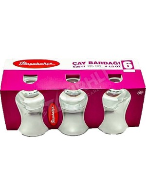 4 Adet Paşabahçe 62511 Ajda Büyük Çay Bardağı Aida 6 Lı
