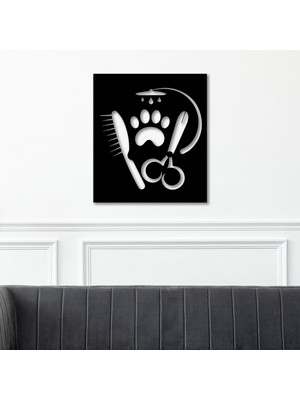 To Design Lab Pet Kuaförü Temalı Dekoratif Tablo