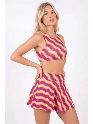 Closet Renkli Sunwave Mini Pareo Etek