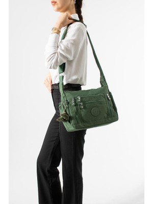 Baginn Klinkır Hafif Yağmur Geçirmez Kadın Postacı Çanta Çok Cepli 30*20 cm Omuz Çantası 571 Collection