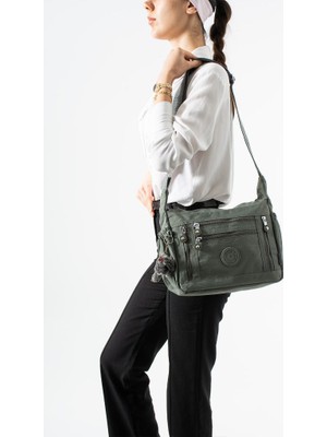 Baginn Klinkır Hafif Yağmur Geçirmez Kadın Postacı Çanta Çok Cepli 30*20 cm Omuz Çantası 571 Collection