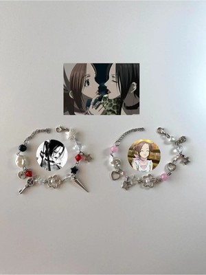Gümüş Bijuteri Nana & Hachi Couple Bileklik