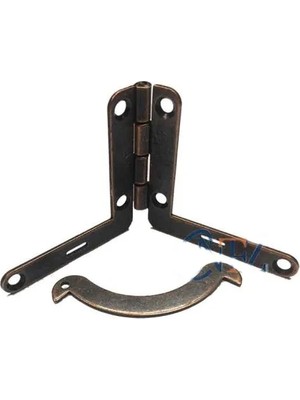Kuzgun Ticaret Makaslı Menteşe - 16X36X76MM, Oksit, 100 Adet