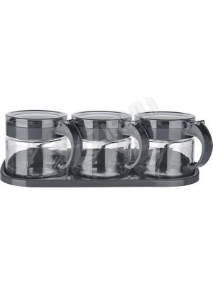 5 Adet Titiz KC-386 Lily Baharatlık 3'lü Set 300 ml