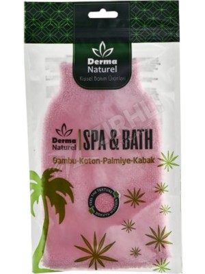 Derma Naturel Renkli Banyo Eldiveni