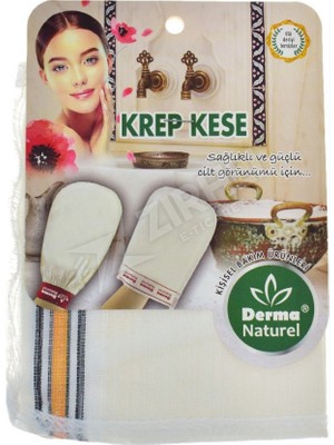 5 Adet Derma Naturel Krep Kese