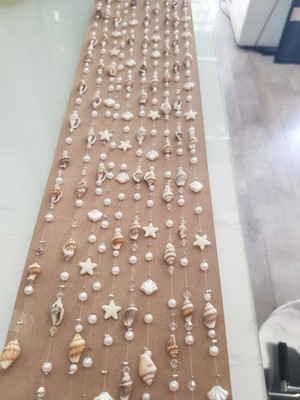 10 Adet Deniz Kabuklu Karakterli Saç Boncuk Aksesuar