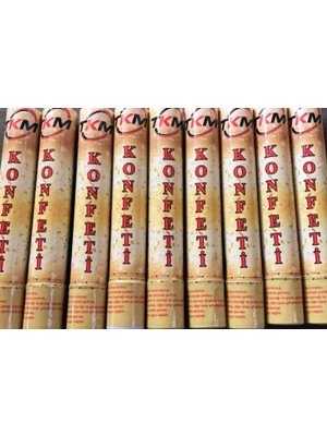 MiraLive Konfeti Karnaval Metalik Renkli 30CM (4887)