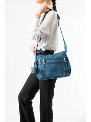 Baginn Klinkır Hafif Yağmur Geçirmez Kadın Postacı Çanta Çok Cepli 30*20 cm Omuz Çantası 571 Collection