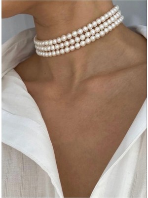 Inci Tasma Choker Kolye