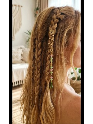 Hair Cuff Saç Aksesuarı Saç Tokası Tinsel Cuff