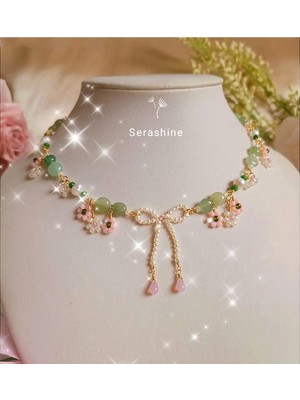 Y2K Fairycore Coquette Yenitrend Fiyonk 🎀✨detaylı Vintage Kolye