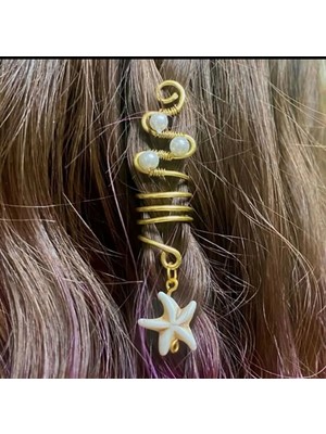 Hair Cuff✨💫🪞stella☀️tinsel Saç Boncuğu