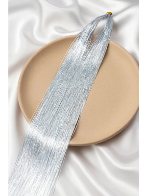 Saç Tinseli,gümüş Parlak Saç Tinsel Seti,örgü Süsü,saç Süsü,kız Çocuk Tinsel,parıltılı Toka 200 Adet