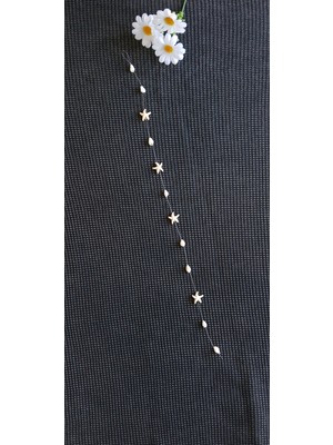 Alaçatı Saç Boncukları Deniz Kabuğu ve Metal Istiridye Kabuğu Figürlü Hairbeads