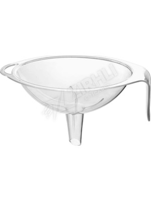 5 Adet Titiz Plastik Saplı Huni No:2