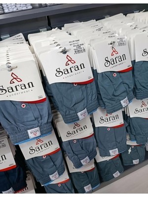 Saran Erkek Havlu Bel Pamuk'lu Boxer 3104 - 10 Adet